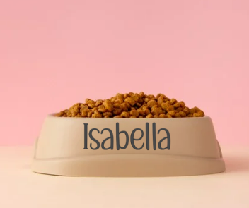 Custom Name Decal for Dog or Cat Bowl - Image 4